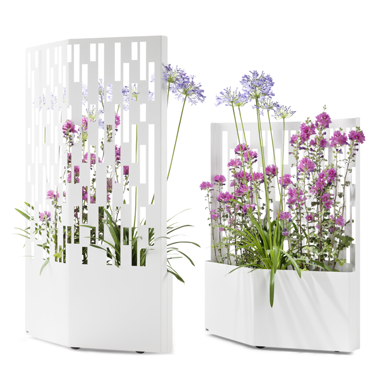 Jardinière Brise vue haute pour terrasse